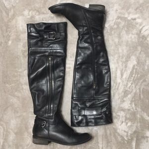 Steve Madden Over the knee leather boots